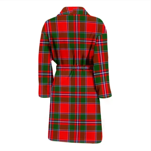 ScotClans Spens Modern Bathrobe, Men Tartan Plaid Bathrobe - Image 2