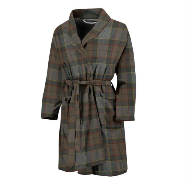 ScotClans Outlander Fraser Bathrobe, Men Tartan Plaid Bathrobe