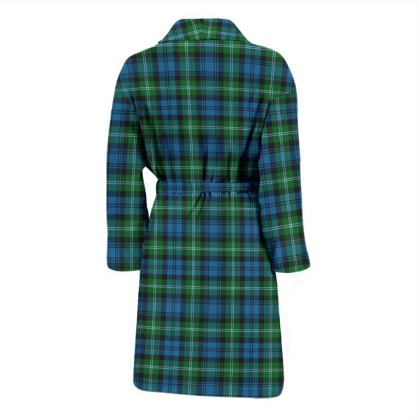 ScotClans Lyon Clan Bathrobe, Men Tartan Plaid Bathrobe - Image 2