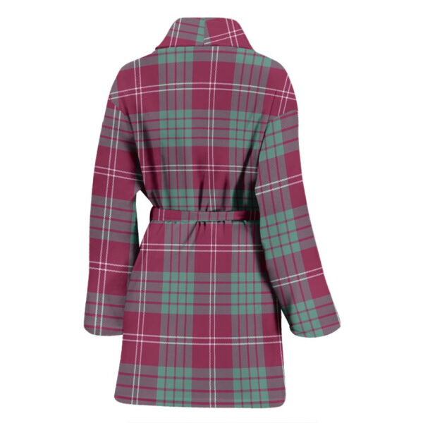 ScotClans Crawford Ancient Bathrobe, Women Tartan Plaid Bathrobe - Image 2