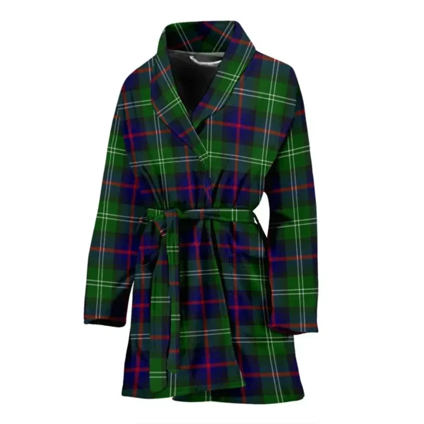 ScotClans Sutherland Modern Bathrobe, Women Tartan Plaid Bathrobe