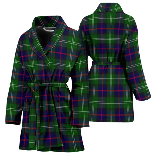 ScotClans Sutherland Modern Bathrobe, Women Tartan Plaid Bathrobe - Image 3