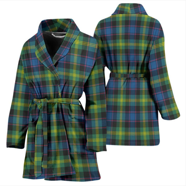 ScotClans Watson Ancient Bathrobe, Women Tartan Plaid Bathrobe - Image 3