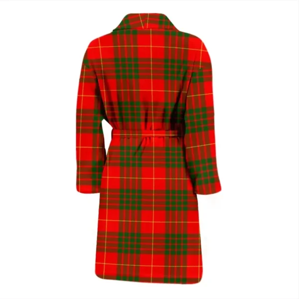 ScotClans Cameron Modern Bathrobe, Men Tartan Plaid Bathrobe - Image 2