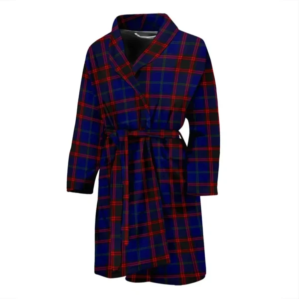 ScotClans Home Modern Bathrobe, Men Tartan Plaid Bathrobe