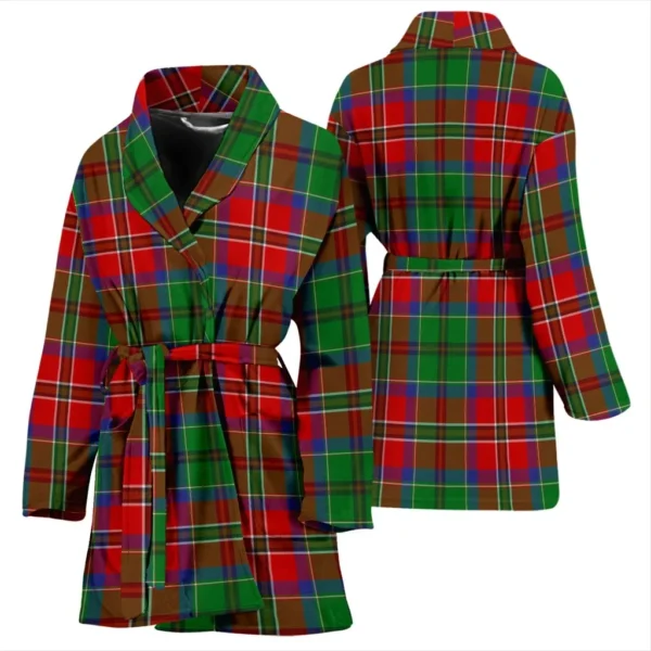 ScotClans McCulloch Bathrobe, Women Tartan Plaid Bathrobe - Image 3