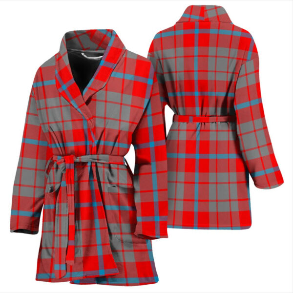 ScotClans Moubray Bathrobe, Women Tartan Plaid Bathrobe - Image 3