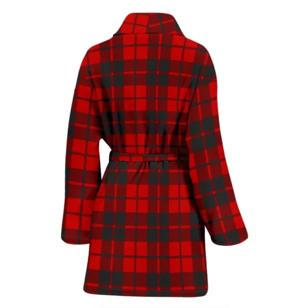 ScotClans Ettrick District Bathrobe, Women Tartan Plaid Bathrobe - Image 2