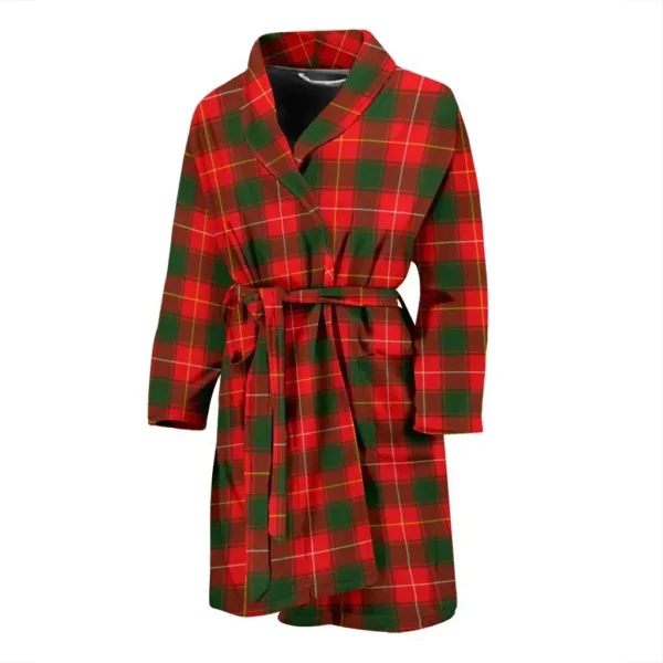 ScotClans MacFie Bathrobe, Men Tartan Plaid Bathrobe