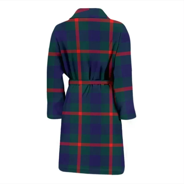 ScotClans Agnew Modern Bathrobe, Men Tartan Plaid Bathrobe - Image 2