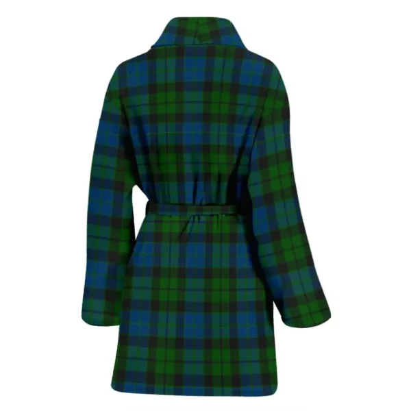 ScotClans MacKay Modern Bathrobe, Women Tartan Plaid Bathrobe - Image 2