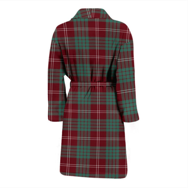 ScotClans Crawford Modern Bathrobe, Men Tartan Plaid Bathrobe - Image 2