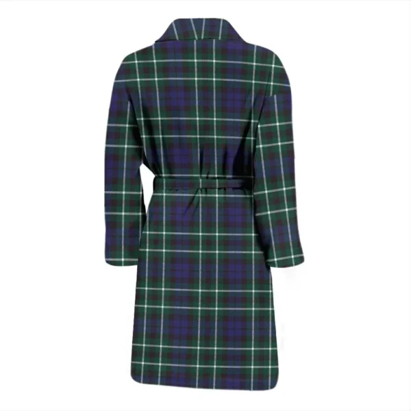 ScotClans Graham Of Montrose Modern Bathrobe, Men Tartan Plaid Bathrobe - Image 2