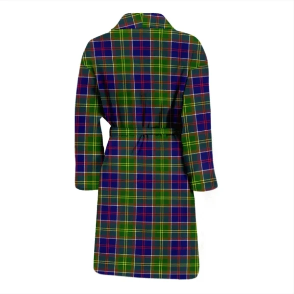 ScotClans Ayrshire District Bathrobe, Men Tartan Plaid Bathrobe - Image 2