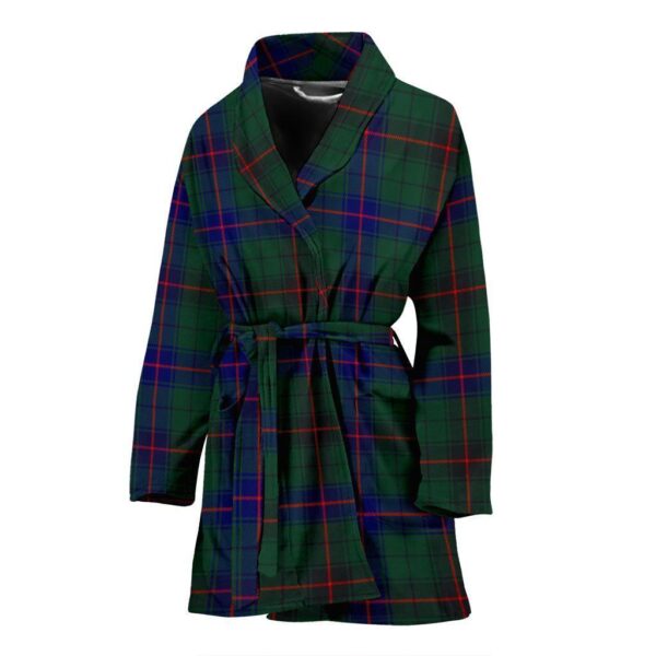 ScotClans Davidson Modern Bathrobe, Women Tartan Plaid Bathrobe