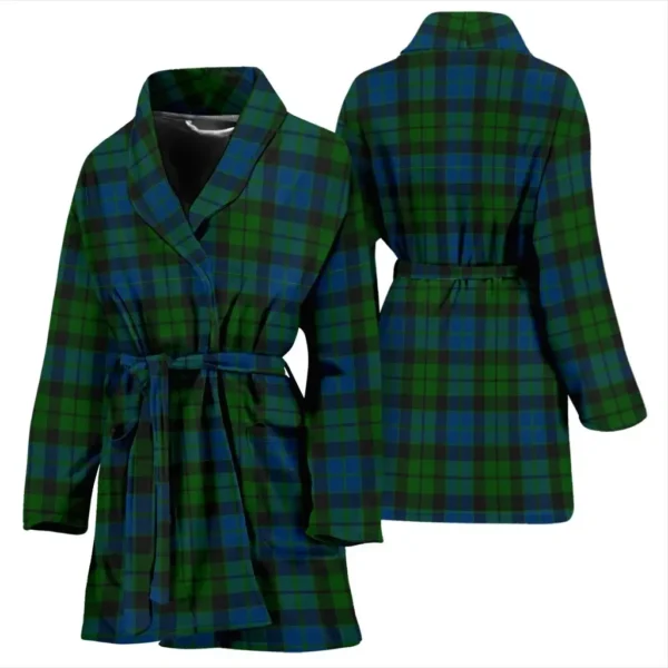 ScotClans MacKay Modern Bathrobe, Women Tartan Plaid Bathrobe - Image 3