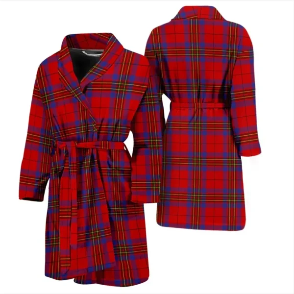 ScotClans Leslie Modern Bathrobe, Men Tartan Plaid Bathrobe - Image 3