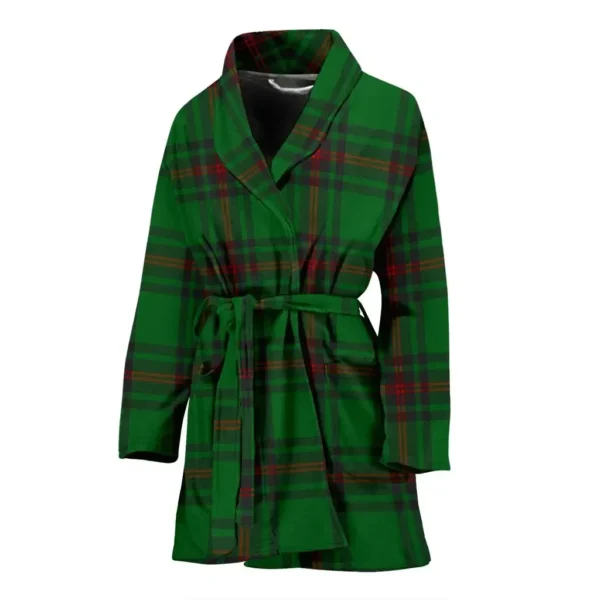 ScotClans Fife District Bathrobe, Women Tartan Plaid Bathrobe