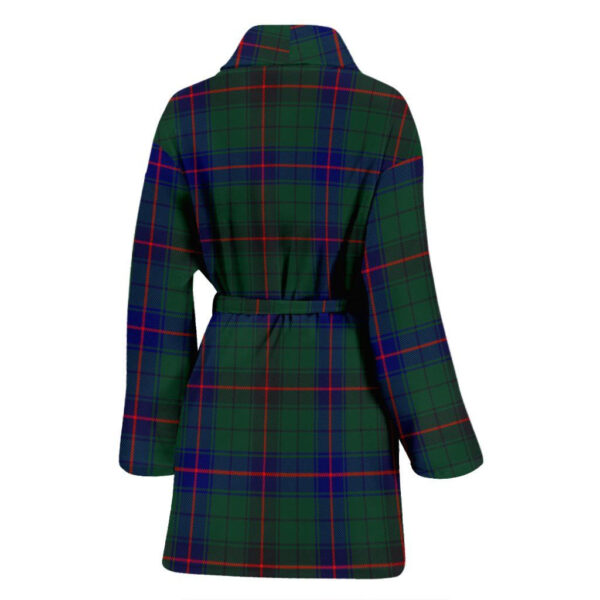 ScotClans Davidson Modern Bathrobe, Women Tartan Plaid Bathrobe - Image 2