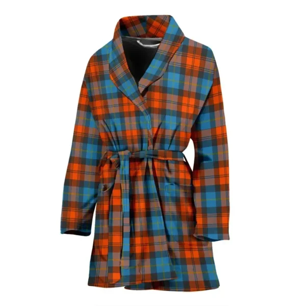 ScotClans MacLachlan Ancient Bathrobe, Women Tartan Plaid Bathrobe