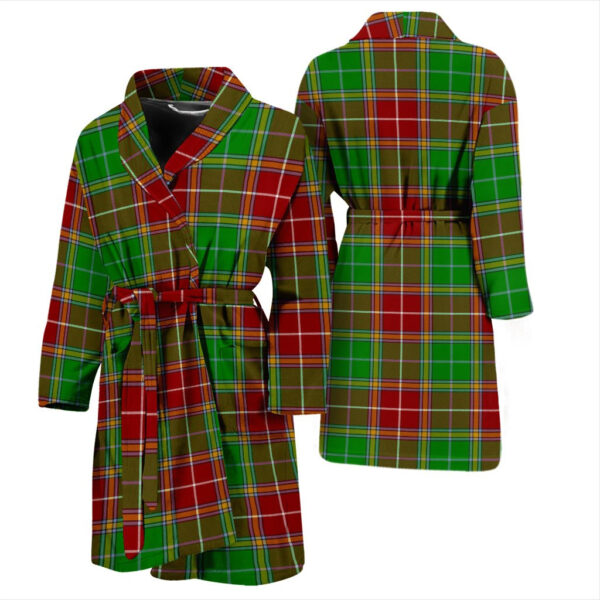 ScotClans Baxter Modern Bathrobe, Men Tartan Plaid Bathrobe - Image 3