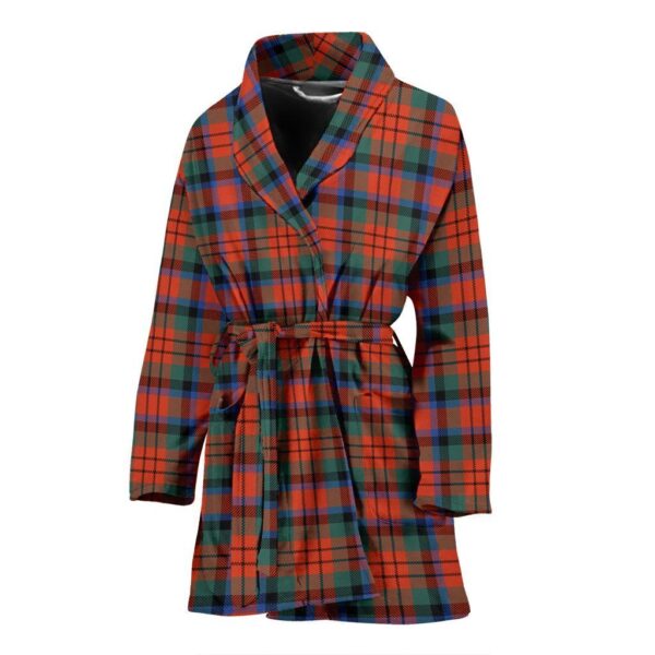 ScotClans MacDuff Ancient Bathrobe, Women Tartan Plaid Bathrobe