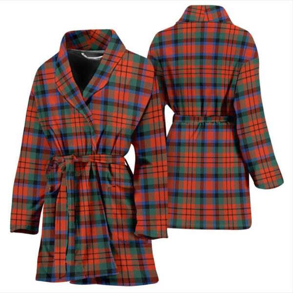 ScotClans MacDuff Ancient Bathrobe, Women Tartan Plaid Bathrobe - Image 3