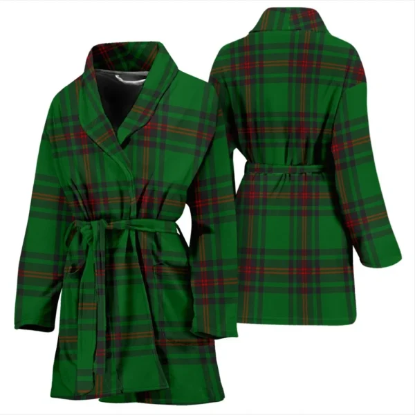 ScotClans Fife District Bathrobe, Women Tartan Plaid Bathrobe - Image 3