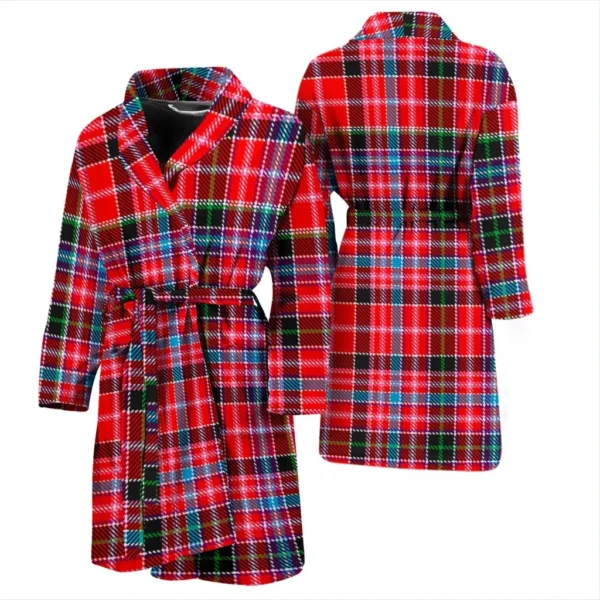 ScotClans Aberdeen District Bathrobe, Men Tartan Plaid Bathrobe - Image 3