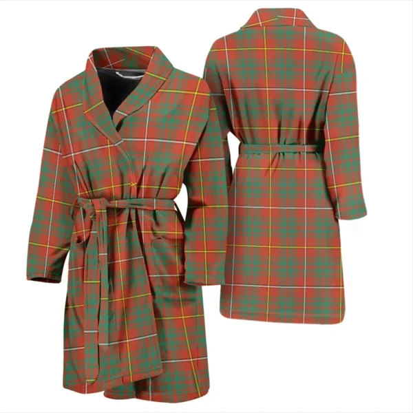 ScotClans Bruce Ancient Bathrobe, Men Tartan Plaid Bathrobe - Image 3