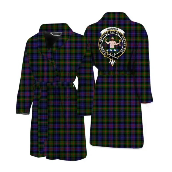 ScotClans Murray (of Atholl) Men Bathrobe - Murray (of Atholl) Bathrobe Badge