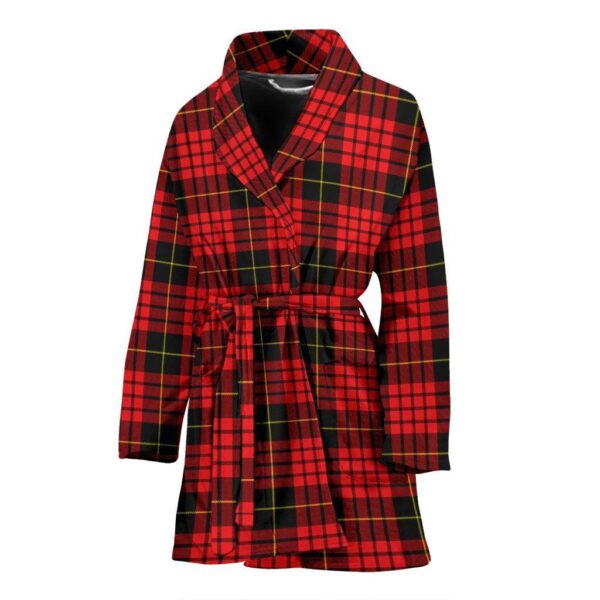 ScotClans MacQueen Modern Bathrobe, Women Tartan Plaid Bathrobe