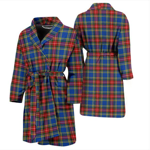 ScotClans MacBeth Modern Bathrobe, Men Tartan Plaid Bathrobe - Image 3