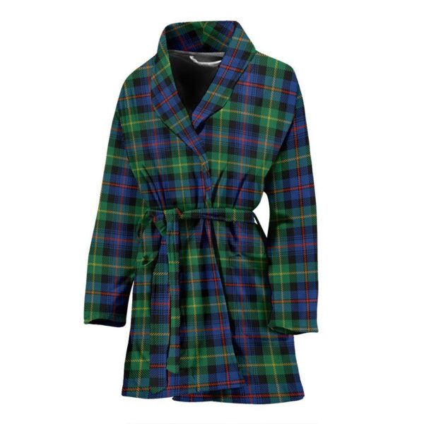 ScotClans Farquharson Ancient Bathrobe, Women Tartan Plaid Bathrobe