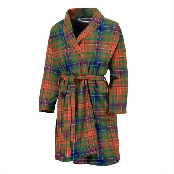 ScotClans Wilson Ancient Bathrobe, Men Tartan Plaid Bathrobe