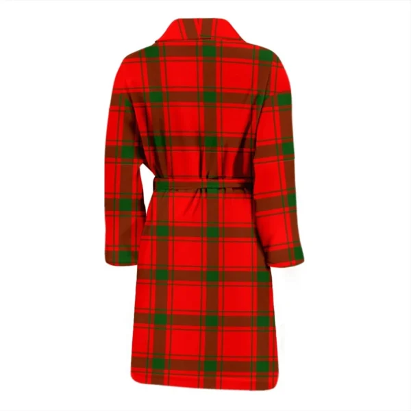 ScotClans MacDonald Of Sleat Bathrobe, Men Tartan Plaid Bathrobe - Image 2