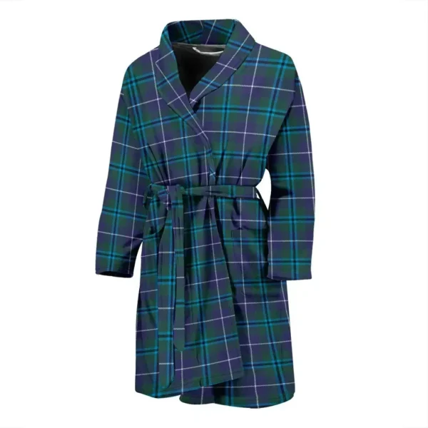 ScotClans Douglas Modern Bathrobe, Men Tartan Plaid Bathrobe