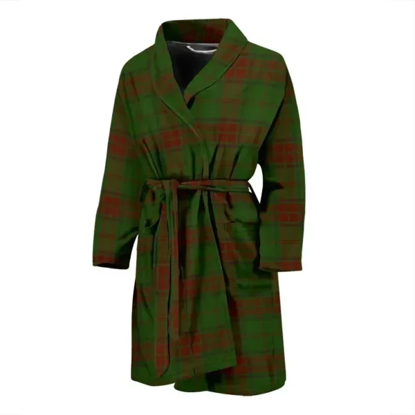 ScotClans Maxwell Hunting Bathrobe, Men Tartan Plaid Bathrobe