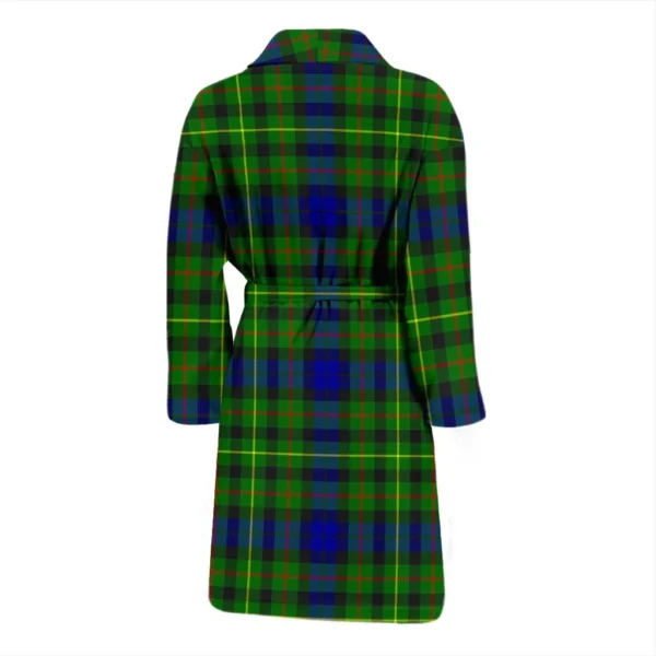 ScotClans Rollo Modern Bathrobe, Men Tartan Plaid Bathrobe - Image 2