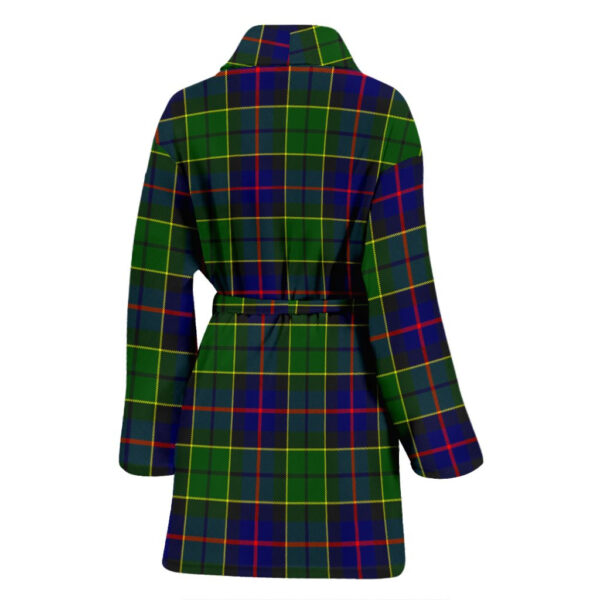 ScotClans Forsyth Modern Bathrobe, Women Tartan Plaid Bathrobe - Image 2