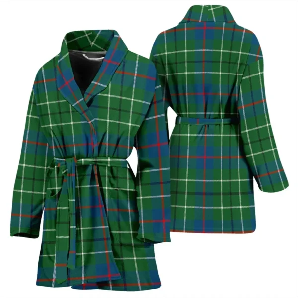 ScotClans Duncan Ancient Bathrobe, Women Tartan Plaid Bathrobe - Image 3