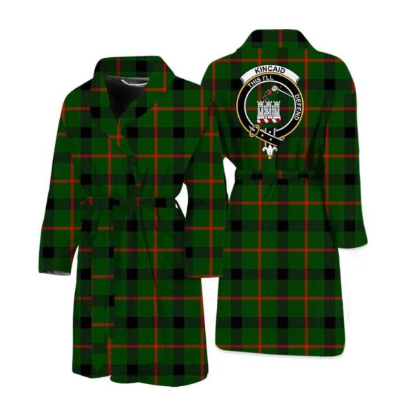 ScotClans Kincaid Men Bathrobe - Kincaid Bathrobe Badge