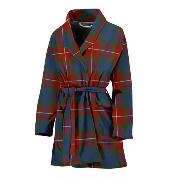 ScotClans Fraser Ancient Bathrobe, Women Tartan Plaid Bathrobe