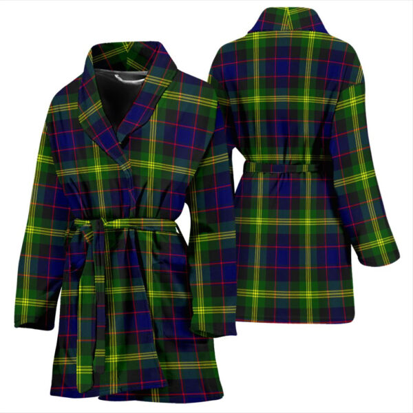 ScotClans Watson Modern Bathrobe, Women Tartan Plaid Bathrobe - Image 3