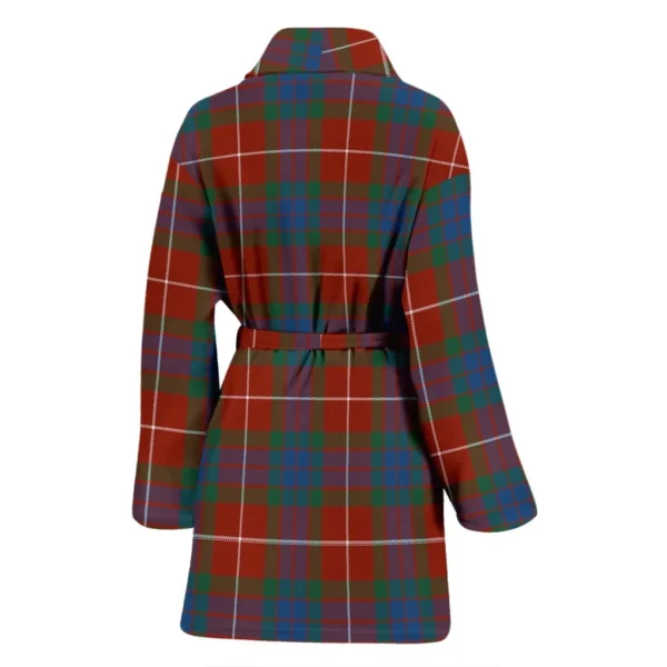 ScotClans Fraser Ancient Bathrobe, Women Tartan Plaid Bathrobe - Image 2