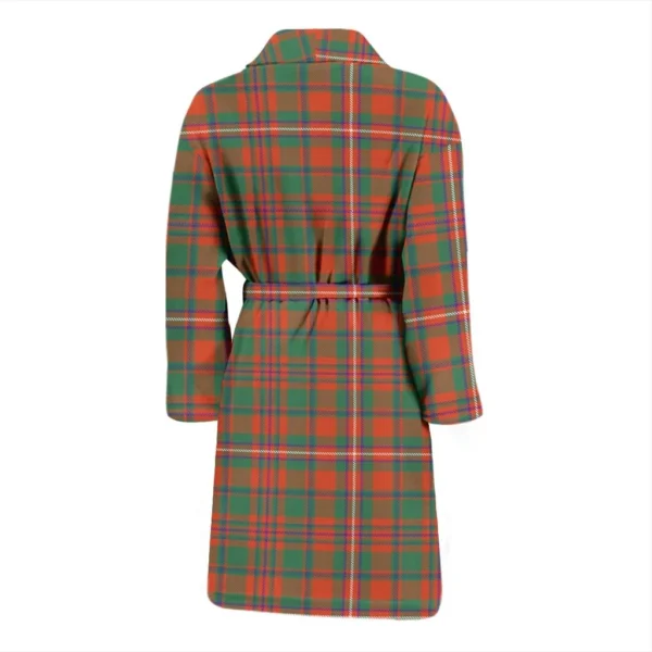 ScotClans MacKinnon Ancient Bathrobe, Men Tartan Plaid Bathrobe - Image 2