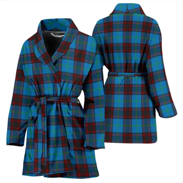 ScotClans Home Ancient Bathrobe, Women Tartan Plaid Bathrobe - Image 3