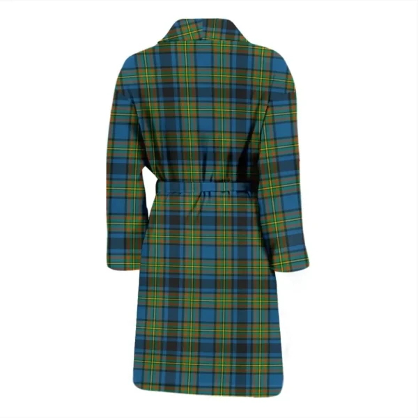 ScotClans Gillies Ancient Bathrobe, Men Tartan Plaid Bathrobe - Image 2