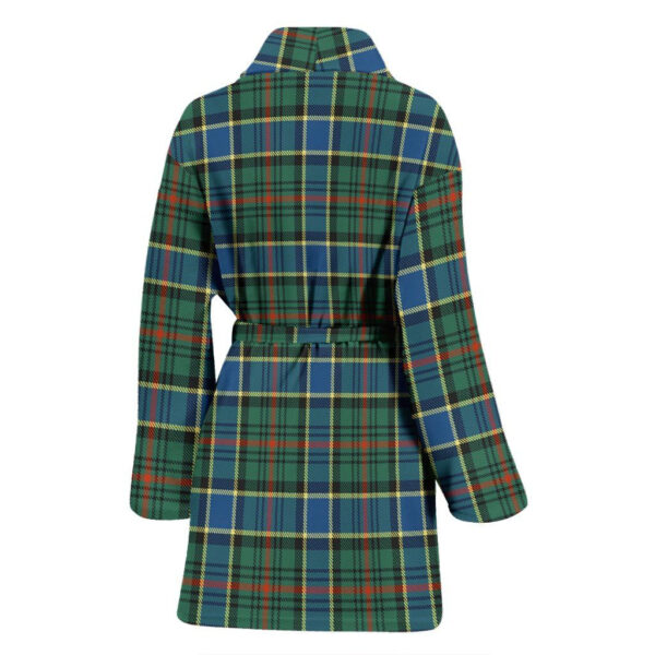 ScotClans Ogilvie Hunting Ancient Bathrobe, Women Tartan Plaid Bathrobe - Image 2