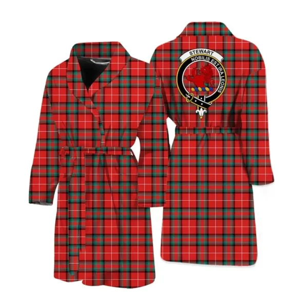 ScotClans Stewart (Stuart) of Bute Men Bathrobe - Stewart (Stuart) of Bute Bathrobe Badge